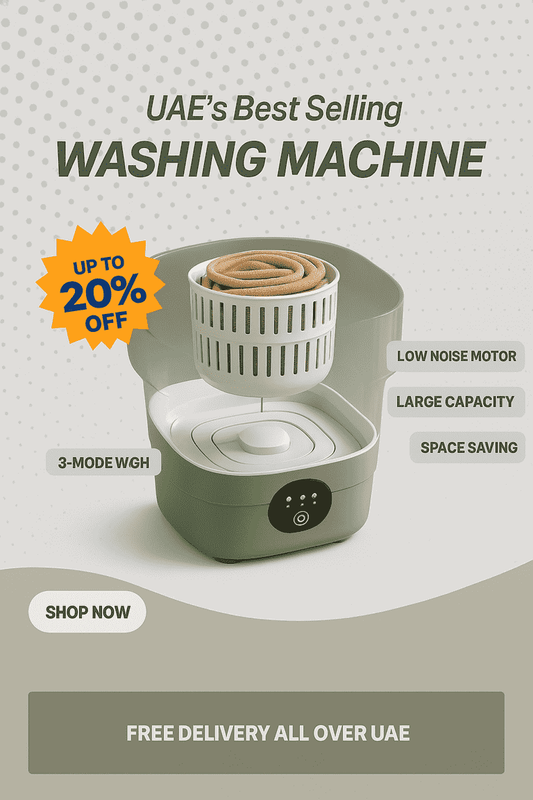Compact Laundry Solution for Home, Travel & Dorms