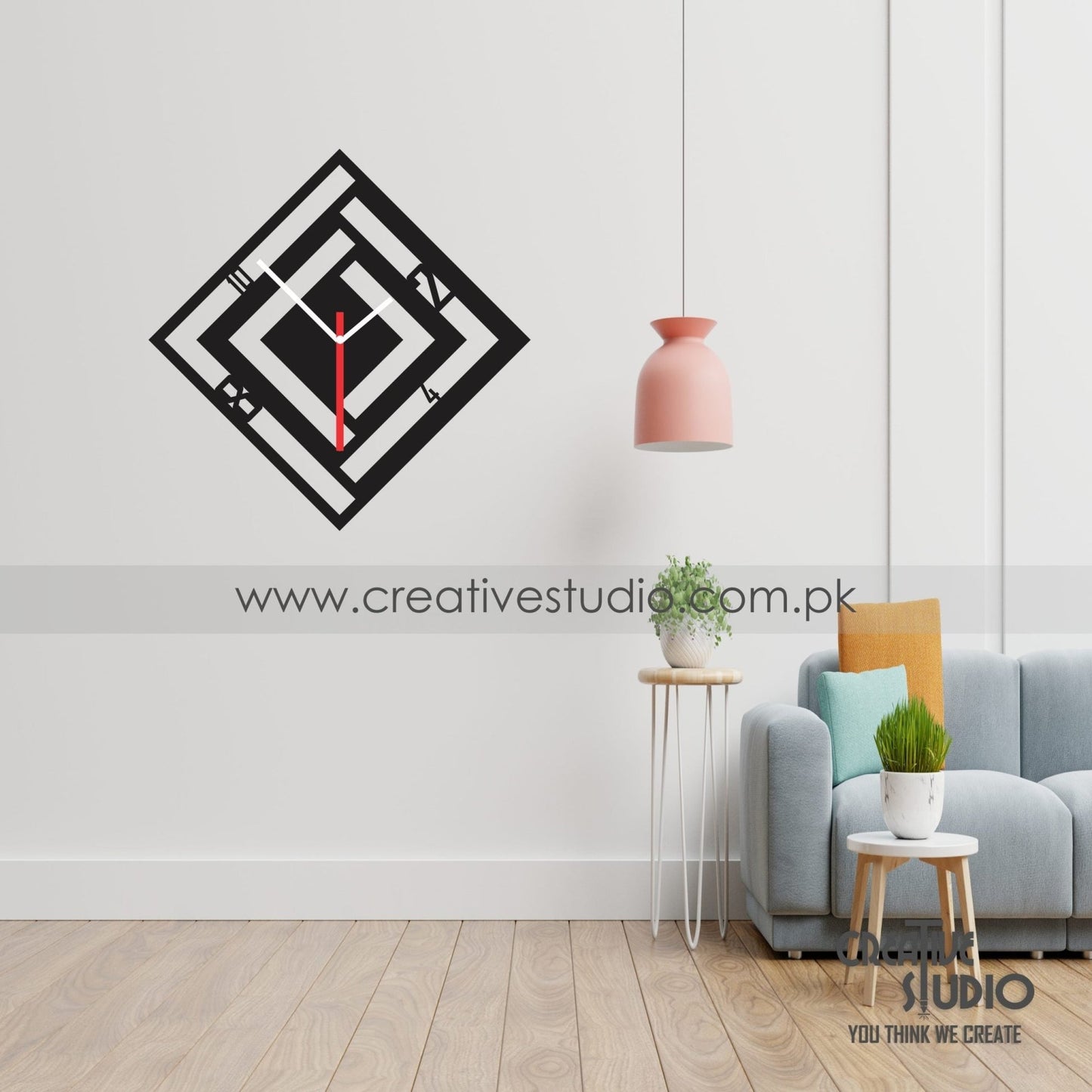 ⏰Acrylic Unique Wall Clock🏡