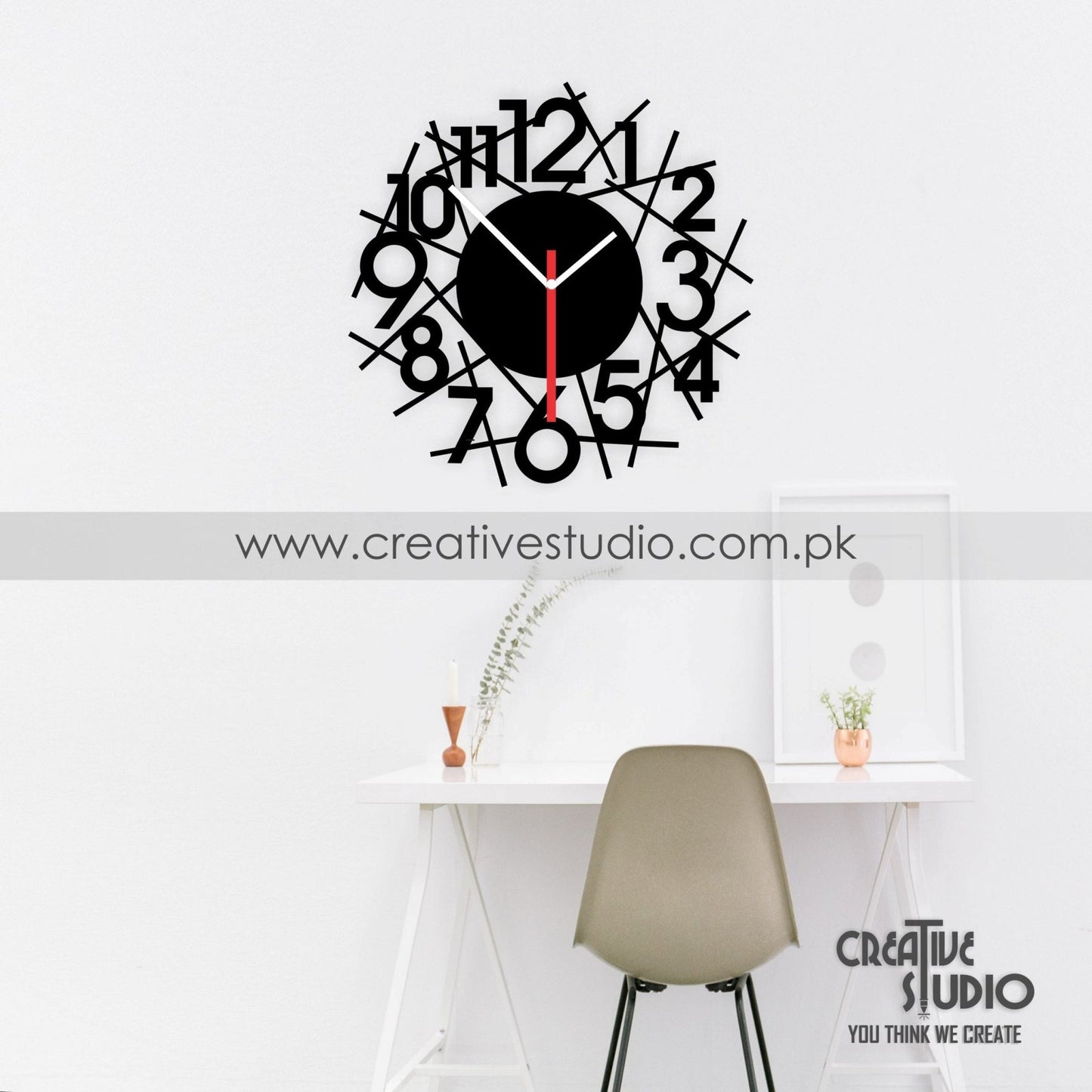 ⏰Acrylic Unique Wall Clock🏡